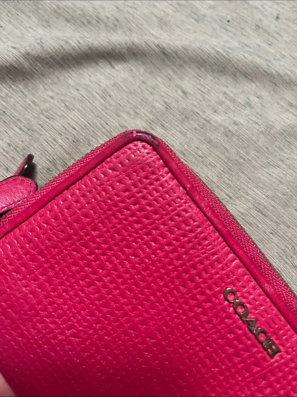 Pink Coach Wallet